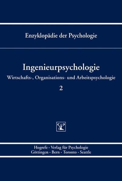 Ingenieurpsychologie (Enzyklopädie der Psychologie)