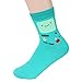 Kiss socks Socksense Animation Character Disney Series Women_s Original Socks (Adventure Time(Basic)_5pairs)