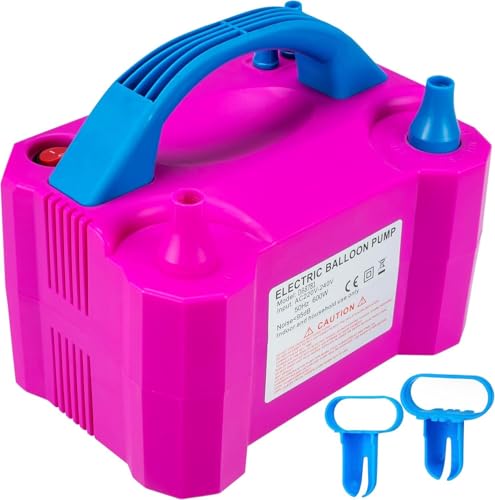 Tanness Electric Balloon Pump 600W Portable Dual Nozzle Inflator for Parties Weddings Birthdays & Decorations (AC 220240V)