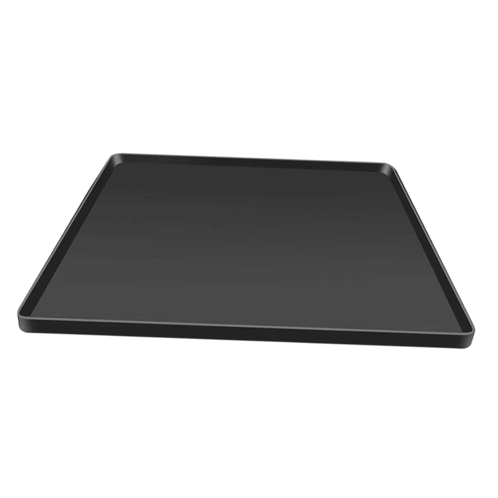 Sharplace Abtropfschale für Waschmaschine und Kühlschrank, rutschfest, wasserdicht, 60 x 60 cm, vielseitig verwendbar, für Waschmaschine und Kühlschrank, Schwarz