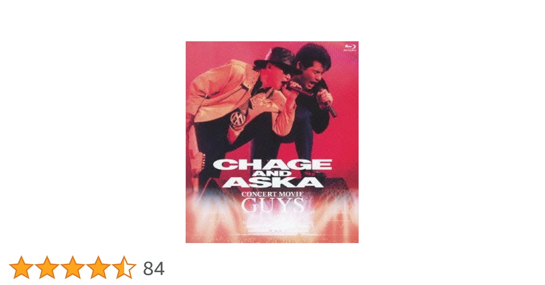 Amazon.co.jp: CONCERT MOVIE GUYS [Blu-ray] : CHAGE and ASKA, CHAGE