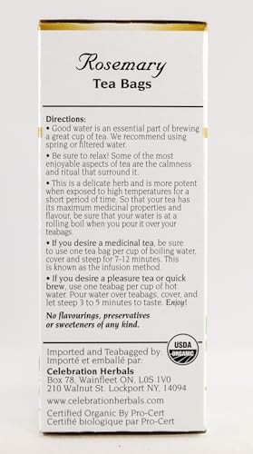 Celebration Herbals Rosemary Leaf Tea Bags