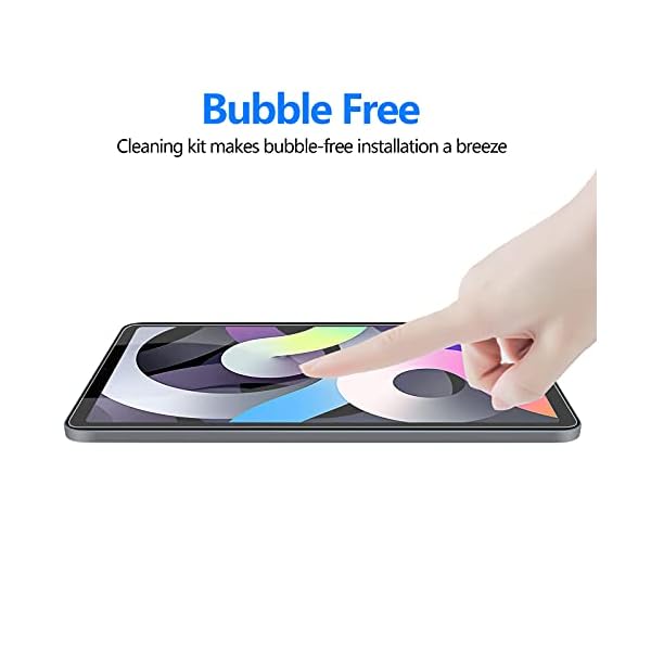 2 Stück Schutzfolie Kompatibel mit iPad Air 4 10,9 Zoll 2020 und iPad Pro 11 Zoll 2021/2020/2018, 9H,Anti-Kratzen… – Bild 7
