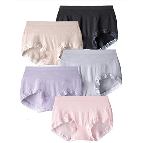 Culottes femme grande taille anti-irritation en coton respirant lot de 5