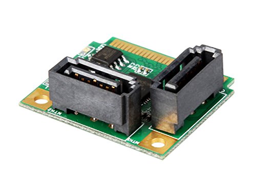 RAID 2 porty SATA 3.0 Mini PCIe Controller Card Mini PCI-e do Dual SATA III 6 GB konwerter + RAID0 RAID1 JOBD Bracket