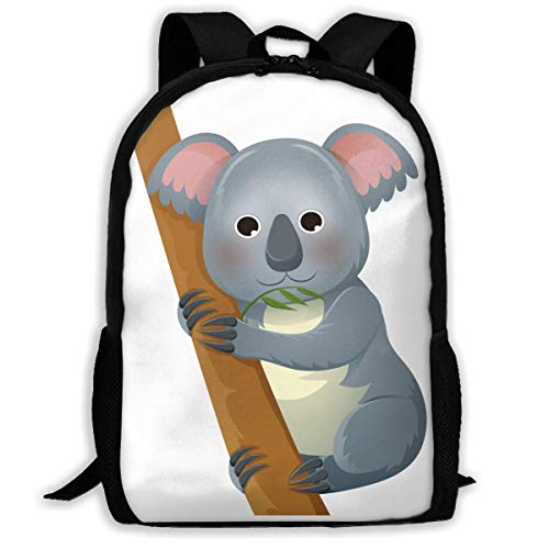 TTmom Zaini/Zaino Casual,Borse a Zainetto, Backpack Koala Bear Zipper School Bookbag Daypack Travel Rucksack Gym Bag For Man Women