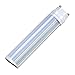 Satco S8746 6.41 Inch 8W LED PL GU24 Base Replacement Lamp, Color Temperature: 3000, Finish Color: White