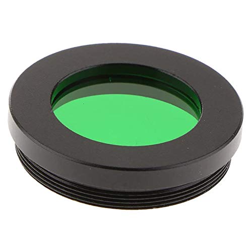 POFET 1.25inch Telescope Eyepiece Filter Lunar Moon Nebula Star Film Greater Detail on Planet Surface - Blue