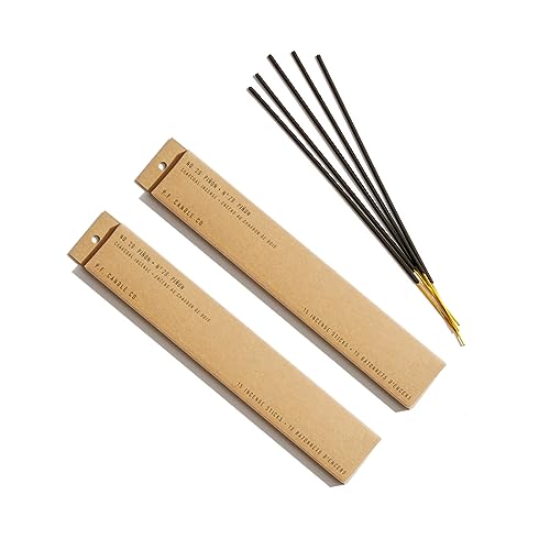 P.F. Candle Co Classic Scented Charcoal Incense Sticks, 1 Hour Burn Time, Made in The U.S.A. (Piñon)