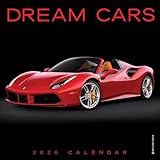 Dream Cars Mini Wall Calendar