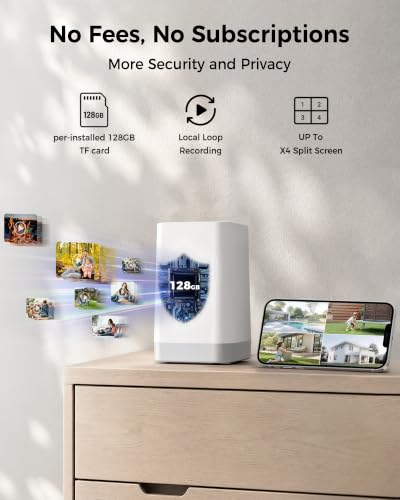 whole home security camera system product image