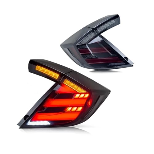 Feu arrière Civic Hatchback à LED fumé et système Plug Play performant