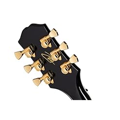 Epiphone Matt Heafy Les Paul Custom Origins (avec coque dure) Ebony - Les Beatles, Paul McCartney, John Lennon, RIngo Starr, George Harrison Epiphone Matt Heafy Les Paul Custom Origins (avec coque dure) Ebony – Image 5