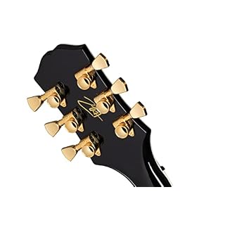Epiphone Matt Heafy Les Paul Custom Origins (avec coque dure) Ebony - Les Beatles, Paul McCartney, John Lennon, RIngo Starr, George Harrison Epiphone Matt Heafy Les Paul Custom Origins (avec coque dure) Ebony – Image 5
