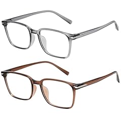 2 Packs: Black + Transparent Grey