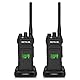 Retevis NR30D DMR Walkie Talkie Digital, Funkgerät mit großer Reichweite, AI-Rauschunterdrückung, IP67, Hohe Leistung, 2800 mAh, wasserdichte Walkie Talkies Für Sicherheitsteams (2 Stück)