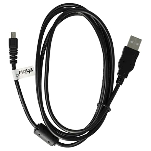 vhbw Cable USB, cable de datos 150cm compatible con Fuji/Fujifilm Finepix JV100, JV105, JV110, JV150, JV160, JX355, JX360, JX370, JX375, JX380 | Ya disponible en tu tienda friki favorita! En mundofriki.es!