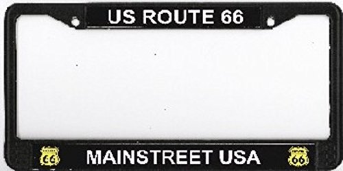 Amazon.com: Route 66 Mainstreet USA Photo License Plate Frame Free