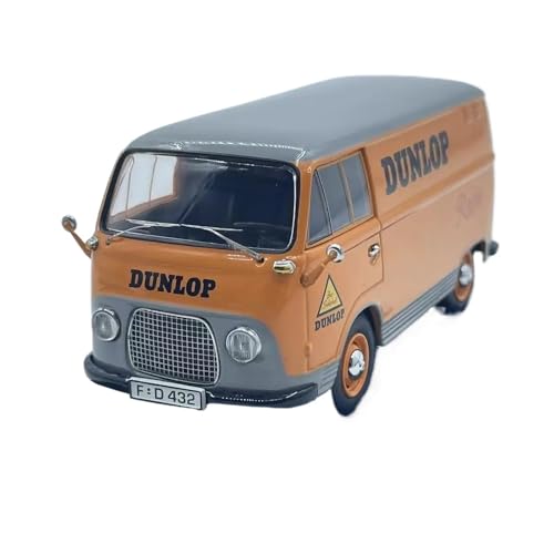 Miniature Ford Taunus Transit 1/43 haute précision en métal injecté orange