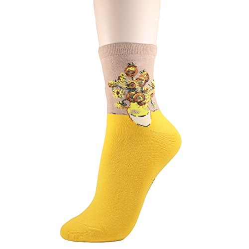 Dearmy Cat Socks For Women/Gifts For Women And Teenage Girls/Fun Design Socks/Best Christmas Gifts (As1, Numeric, Numeric_5, Numeric_9, Regular, Regular, Yellow,Black, Beige,Wine) #TOP3
