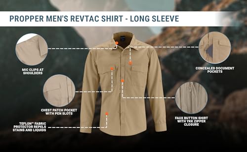 Propper Men's REVTAC ShirtLong Sleeve Shirt4