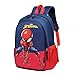 CO Zaino per bambini Spiderman ， Borsa 3D impermeabile, Zaino Super Hero 3D Zaino Borse per bambini Campeggio Escursionismo.
