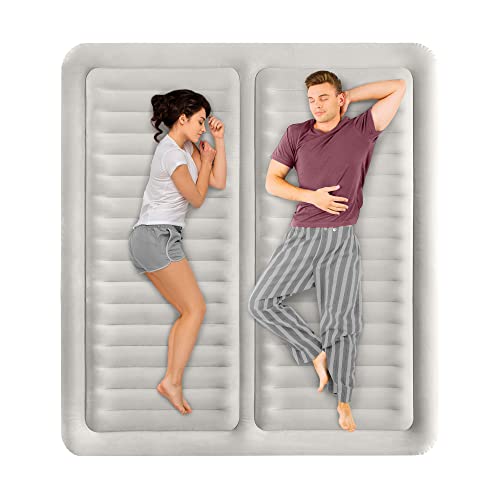 Intex 64953E Deluxe Dual Zone 22 Inch King Sized Air Mattress Fiber Tech Construction thumb #8