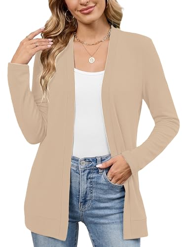 Image of Heymoments Cardigan for Women Long Sleeve Lightweight Sweaters