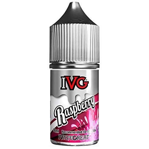 IVG Premium Flavour Concentrates for DIY E-Liquid Mixing (Raspberry) Cover