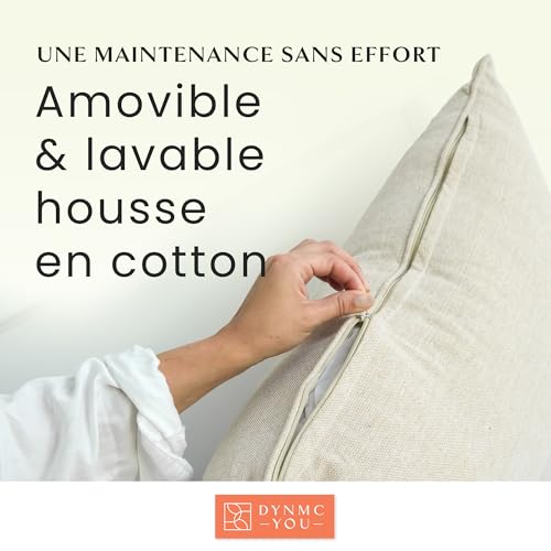 Coussin de dos 40x70 DYNMC you contre le mal de dos sur canapé trop mou - 4