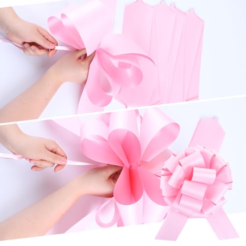 Hchenbow 12 Inch Large Pull Bows,2Pcs Car Bows For Gift Wrapping thumb #3