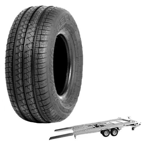 Vee Rubber VTR312 M+S TUBELESS 145 R10 / 145 80 10 74N 8PR 4 STAGIONI Pneumatico Carrello Rimorchio Appendice – Gomma Trailer Rinforzata, Alta Resistenza