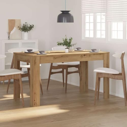 Table à manger en chêne pour repas conviviaux en famille - 2