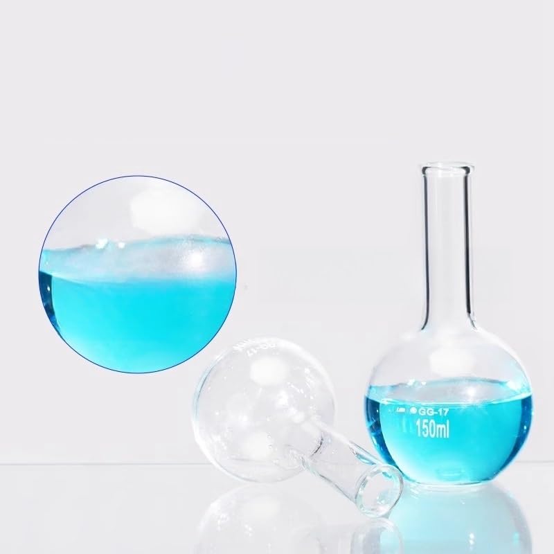Matraz de cuello largo y fondo : experimentos de laboratorio(500ml)