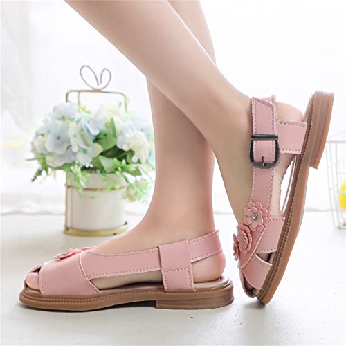 Baby Shoes Flat Sandals Flower Hollow Beach Shoes Fashion Soft Sole Girls Boys Casual Sandals Toddler Dress Up3