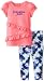 Calvin Klein Baby-Girls Infant Top with Printed Leggings