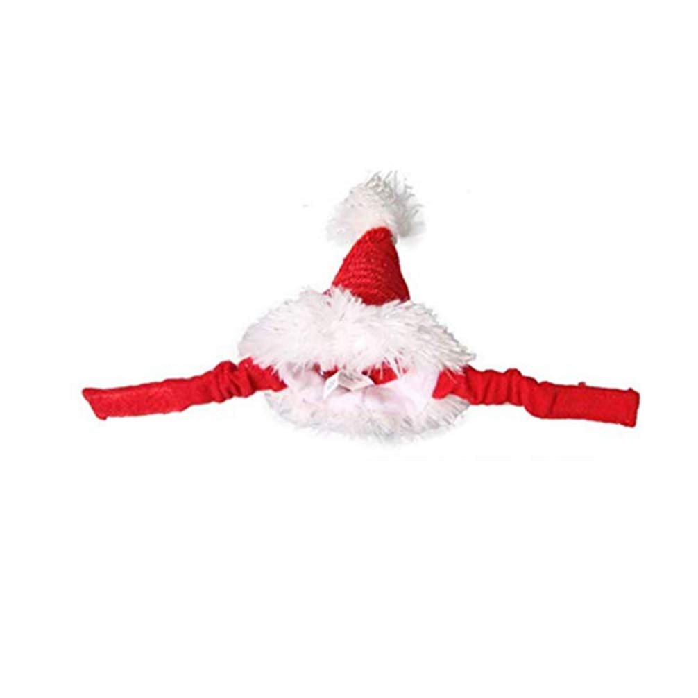 Hamster Weihnachtsmütze Kleintier Hut Haustier-Wei Produktbild-Vorschau 2