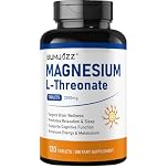 Compresse di L-treonato di magnesio 2000 mg, 120 unità - Supporta le funzioni cognitive, la memoria, la lucidità mentale, il sonno, il rilassamento muscolare e il benessere generale