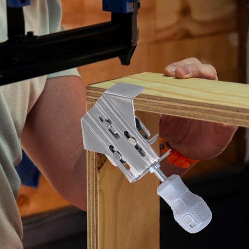 Pince d'angle pour le travail du bois munie d'une mâchoire pivotante réglable robuste - 5
