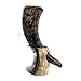 Natural FInish Authentic Handcrafted Viking Drinking Horn - 12