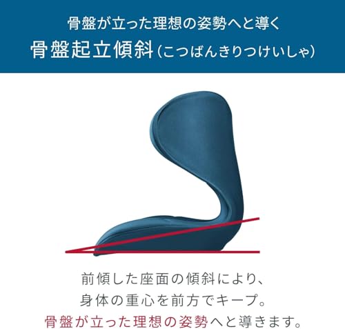 オフィススツール骨盤サポートチェア 座椅子 ミーティングチェア オフィスチェア ブラウン