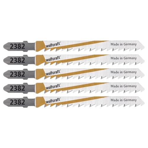 wolfcraft HCS Jigsaw Blade, T-Shank I 2652000, Grey