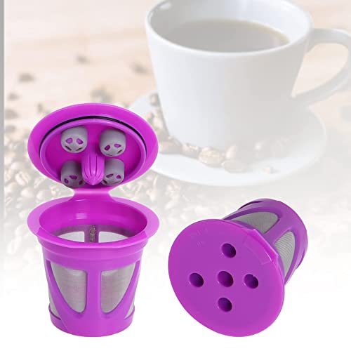 6 Reusable Coffee Filter Compatible With K-Cup Keurig Supreme And K Supreme Plus Coffee Makers,Refillable Filters Coffee Capsule Cups #TOP5