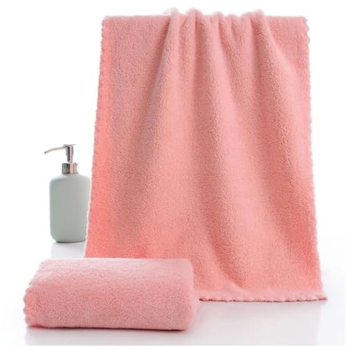 Serviette de bain en velours de corail double face douceur absolue