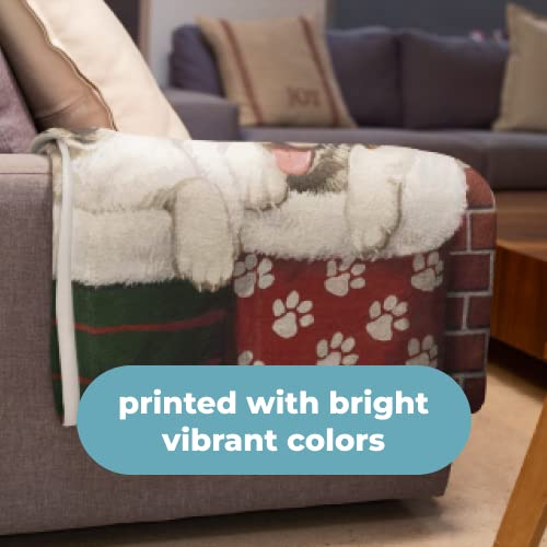 Miniatura 7 de Dawhud Direct Manta de forro polar de Navidad para cama, 50 x 60 pulgadas, linda manta de forro polar para niños y adultos, manta de Navidad de