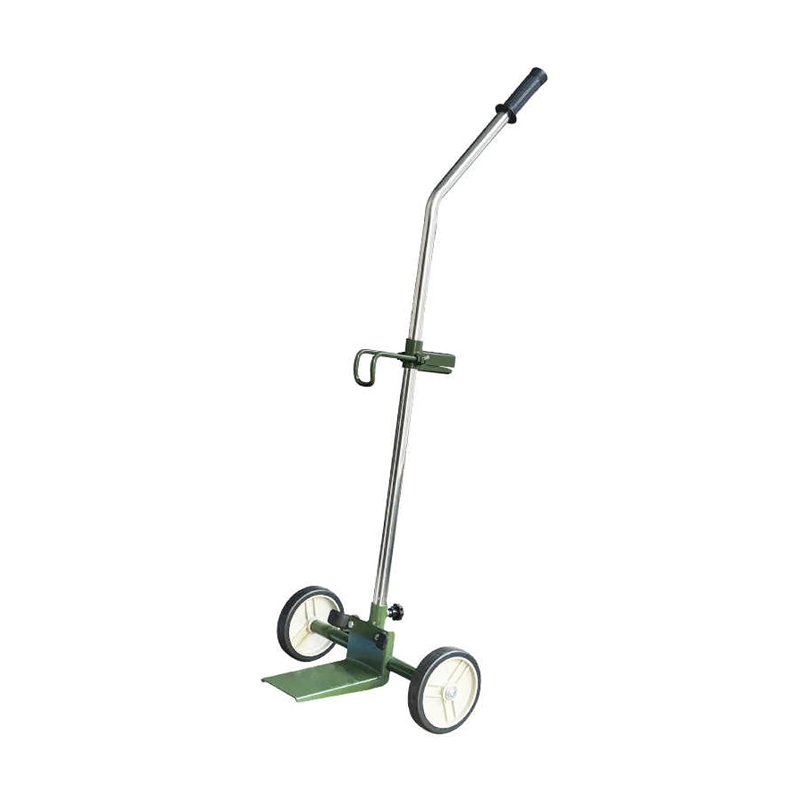 Chariot À Plantes avec Roues, Chariot Mobile for Pot De Fleurs en Alliage D'aluminium, Diable Portable avec Poignée Télescopique Et Deux Roues