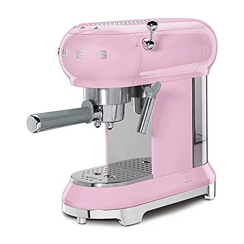 Smeg ECF01PKEU cafetera, Rosa - Imagen 4