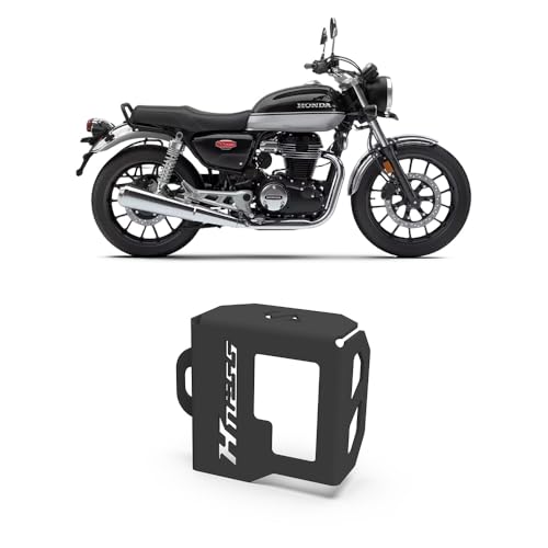 Image of Rear Resevoir Guard Compatible with Honda H'ness CB350 (Black) (Pack of 1)