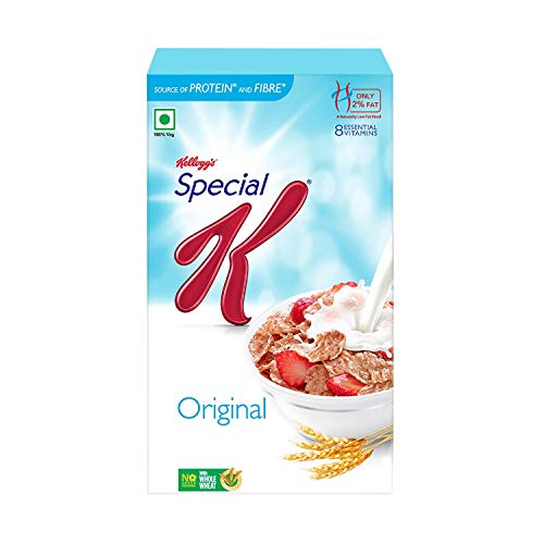 Image of Kellogg's Original Special K | Only 2% Fat | Sub 300 Calorie Breakfast Cereals | Whole Wheat Flakes| Source of Protein & Fibre | 900 /935g