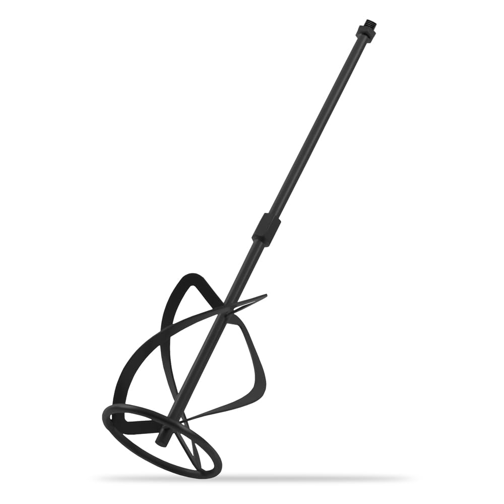 VONROC Agitateur de Malaxeur 140 x 600 mm en 2 Parties, Accessoire de Rechange Compatible PM502AC